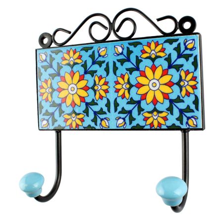 Sunflower Ceramic Tiles Hook Online